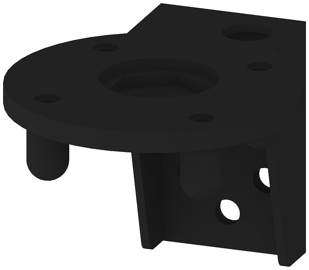 Winkel für FUSSMONTAGE Zub. für Signalsäulen D=70mm