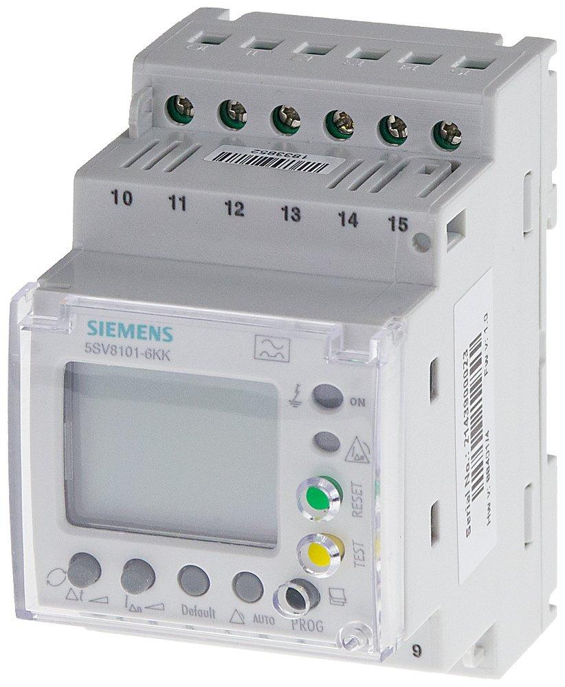 Modulares Differenzstrom-Schutzgerät LCD 230V AC IDN 0,03A-3A