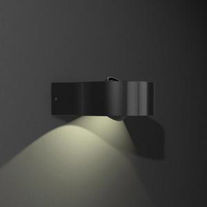 Wandleuchte home 102 anthrazit metallic