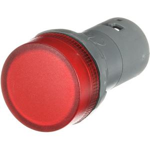 Serie CL2 kompakte LED Meldeleuchte 22mm für 110 - 130 V AC ROT