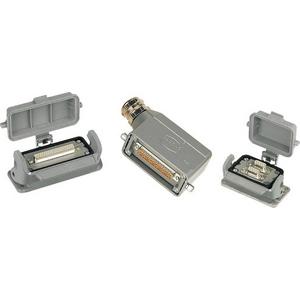 Adapterstutzen für 1 x D-Sub Kunststoff Baugröße: 6 B