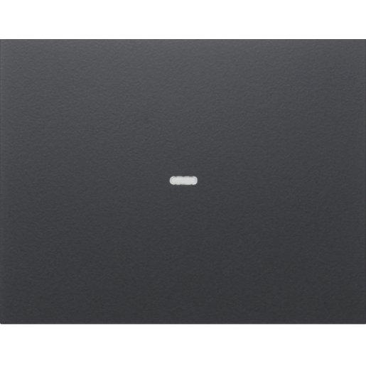 Abdeckung für Tastsensor-Modul 1-fach mit Linse K.1 anthrazit matt