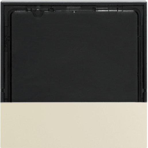 Abdeckung für KNX Temperaturregler S.1/B.x weiß glänzend