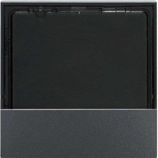 Abdeckung für KNX Temperaturregler S.1/B.x anthrazit matt
