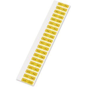 Etikettenrolle 15 x 9 mm gelb