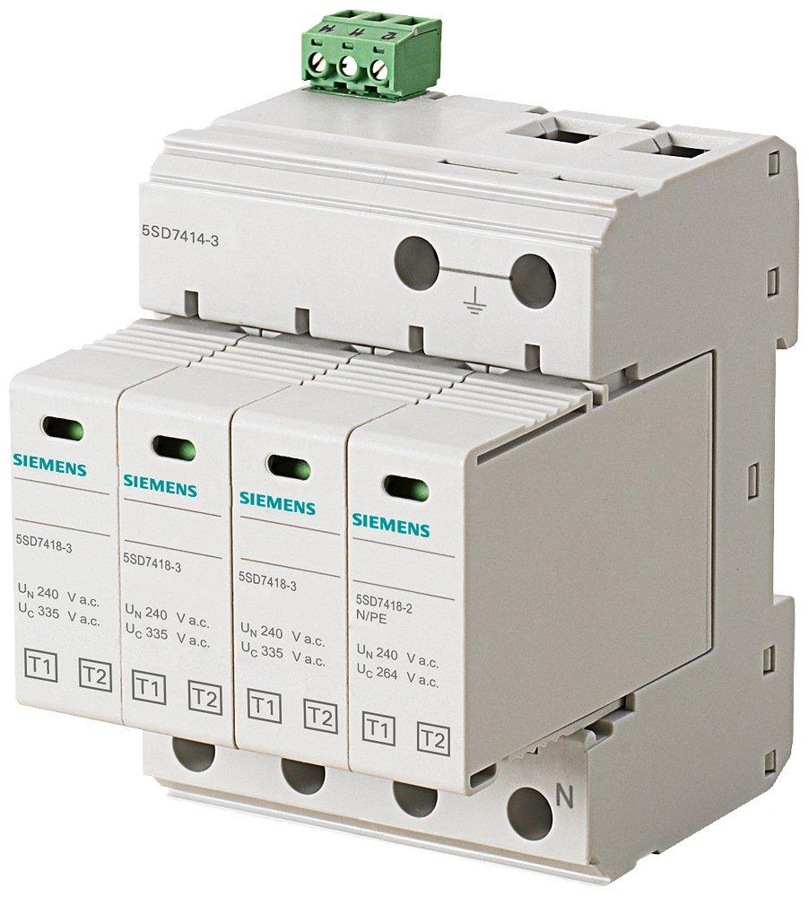 Blitzstromableiter T1/T2 UN 240/400V UC 335/264V AC Schutzbausteine
