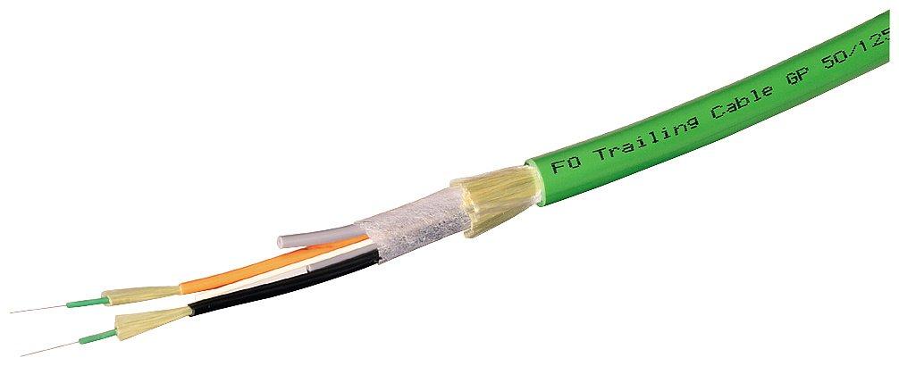 FO Trailing Cable (50/125), Schleppleitung, aufteilbar, ohne Stecker