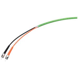FO Standard Cable 50/125 konf. mit 2x2 BFOC-Steckern Einzugshilfe 50m