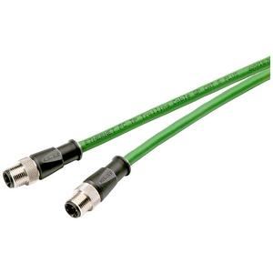 Ind. Ethernet connecting Cable M12-180/M12-180 vorkonfekt. L= 0,3m