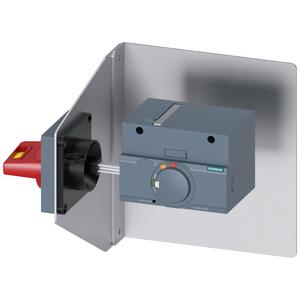 Seitenwand-Drehantrieb Not-Halt IEC IP65 mit Montagewinkel für 3VA1 250