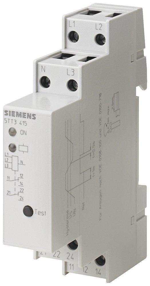 Spannungsrelais AC230/400V 0,85 2 Wechslerkontakte Ansprechverz. 0,5 S