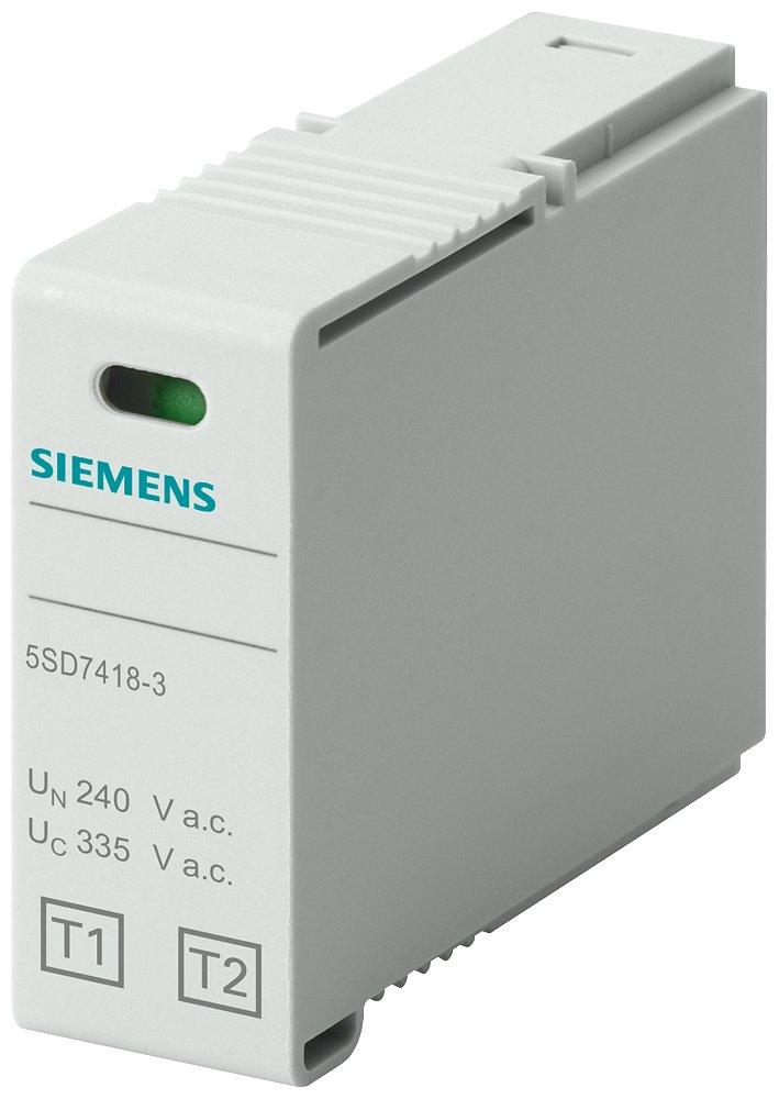 Steckteil T1/T2, L-N, Nennspannung UN 240V AC UC 335V AC, Iimp 12,5kA