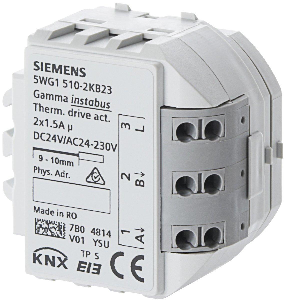 KNX Thermoantriebsaktor 2fach AC24..230V DC24V 1,5A für AP118 und AP641