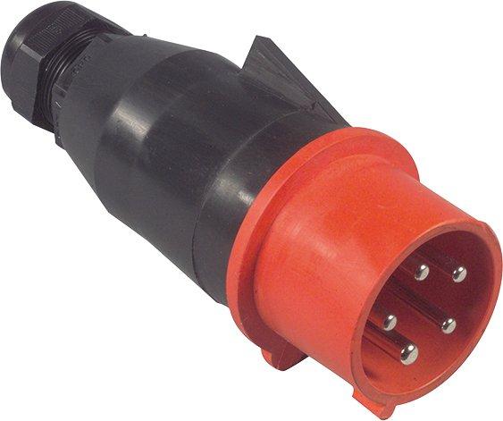 Gifas 11141 | Vollgummi-CEE-Stecker 5x32A 400V IP44 | CEE-Stecker ...