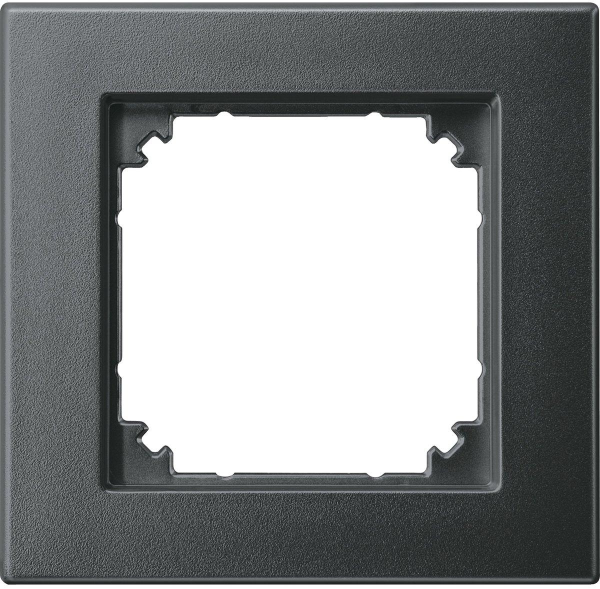 Abdeckrahmen 1-fach anthrazit matt