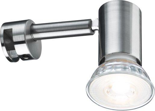 Galeria Simplo LED Spiegelleuchte 1x5,3W GU10-LED Eisen gebürstet