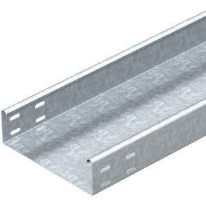 Kabelrinne SKSU ungelocht mit Verbinderlochung Stahl bandverzinkt 60x600x3000mm