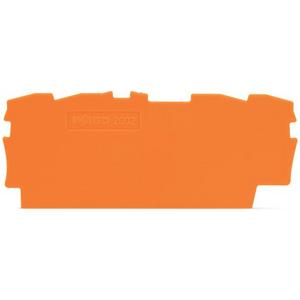 Abschluss- und Zwischenplatte 0,8 mm dick orange