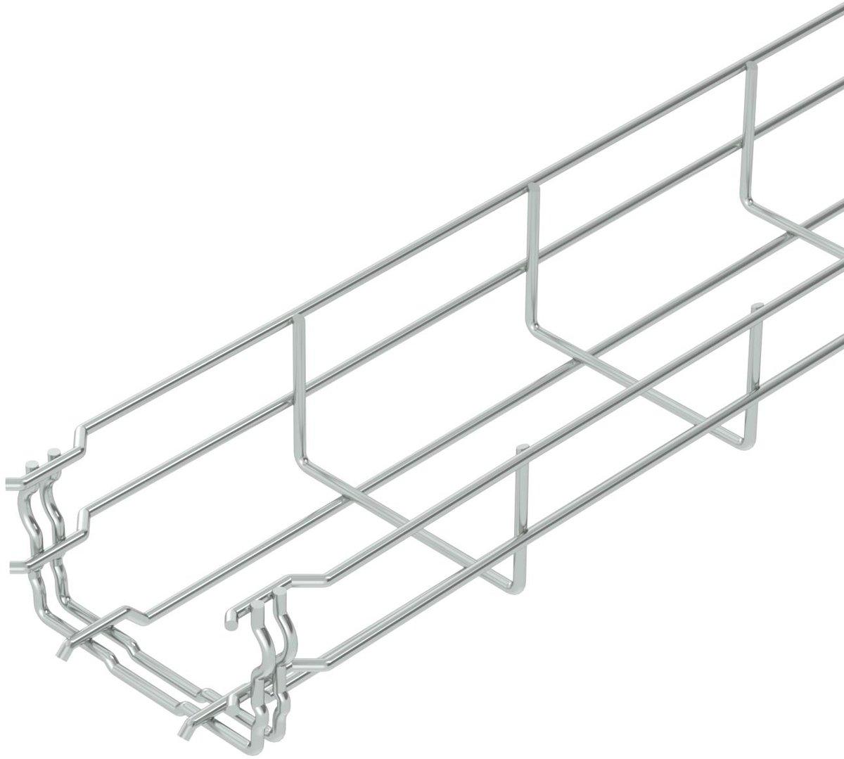 Gitterrinne GR-Magic U-Form Stahl galvanisch verzinkt 55x100 mm