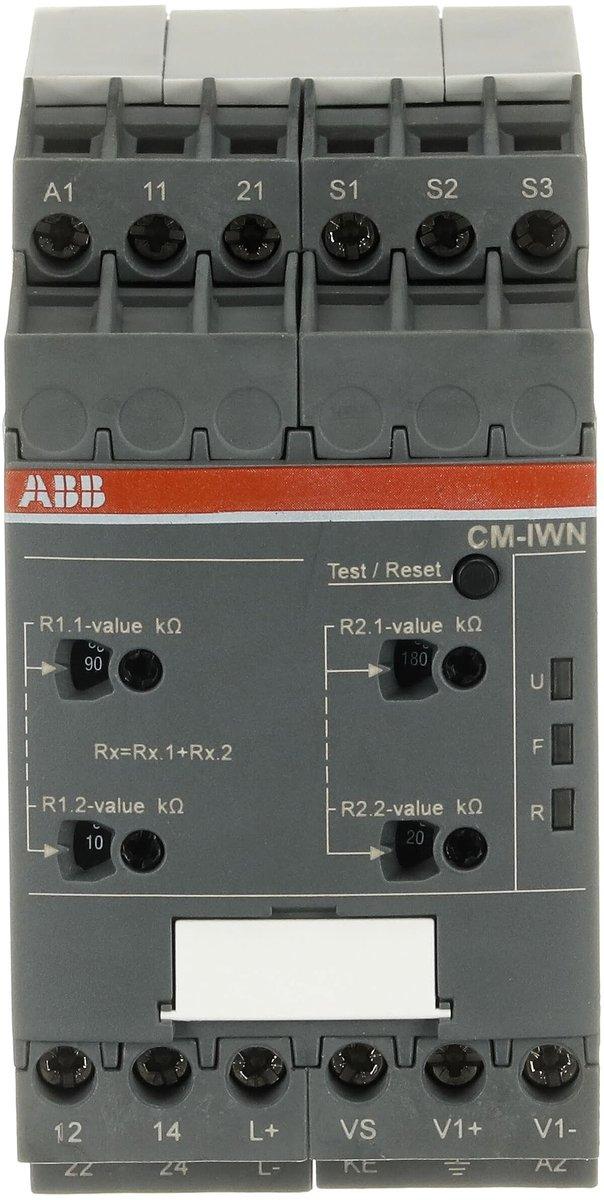 Isolationsüberwachungsrelais 2We 1-100kOhm 2-200kOhm 24-240VAC/DC