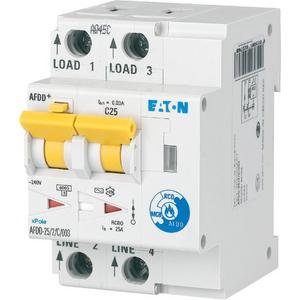 AFDD Brandschutzschalter 2-polig C25 A 30 mA Typ A