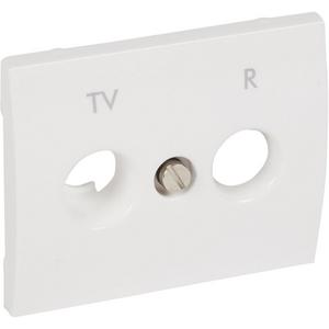 Abdeckung TV 2- Loch Galea ultraweiss