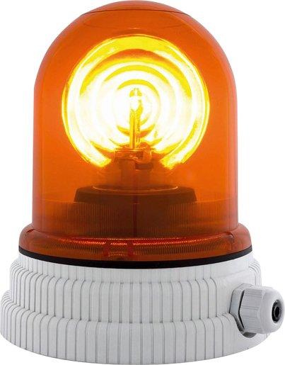 Drehspiegelleuchte orange 240 V AC IP55 inkl Leuchtmittel