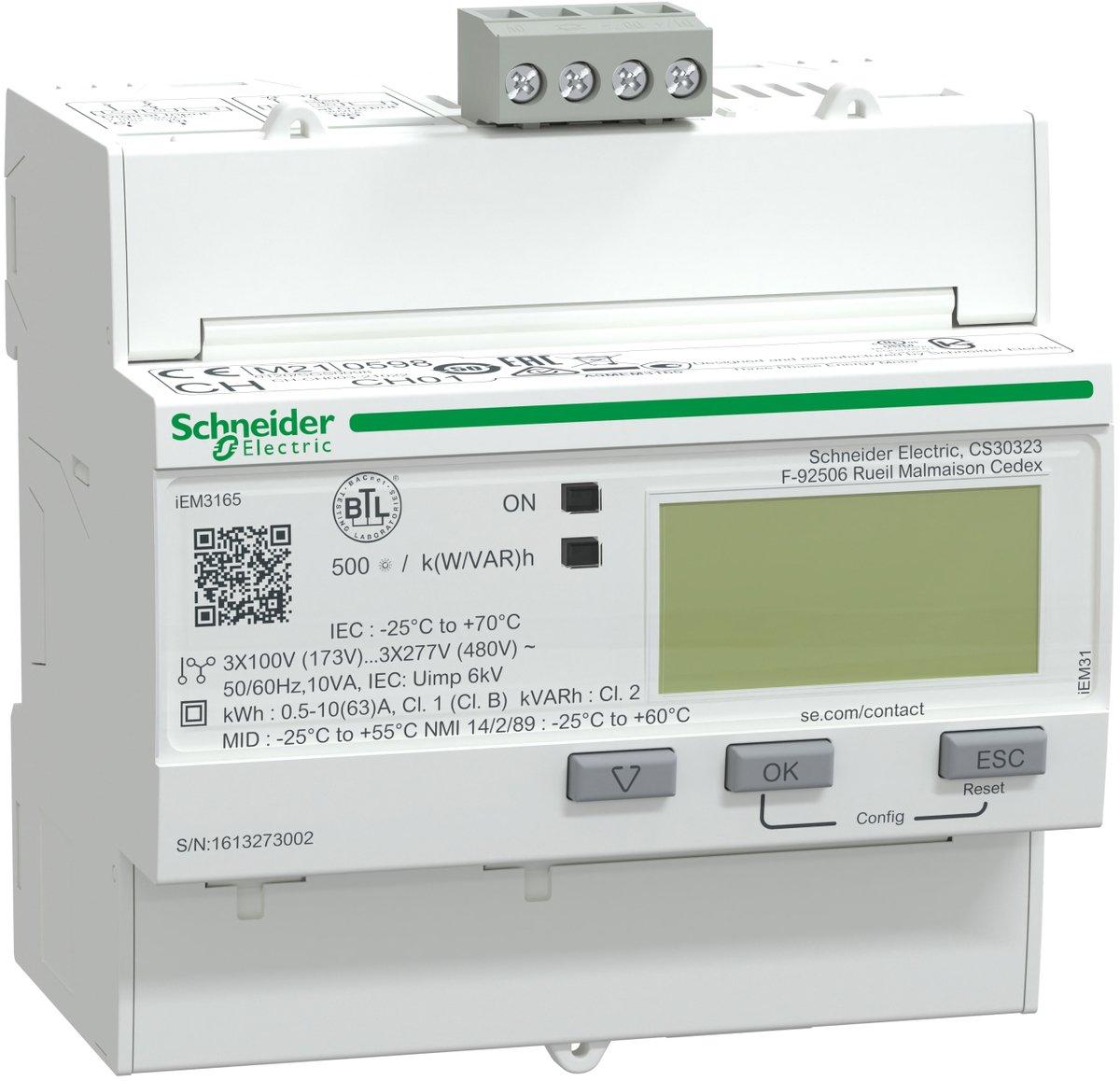 Energiezähler PowerLogic 3-phasig 63A iEM3165