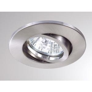 SERIE 332 HV Einbaustrahler rund 1xGU10 max.50W nickel matt
