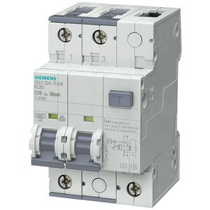 FI/LS-Schalter 10 kA 2P Typ A 30 mA C-Char In: 6 A Un AC: 110 V