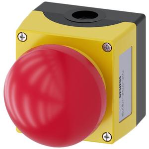 Gehäuse für Befehlsgeräte 22 mm rund Kunststoff Oberteil gelb