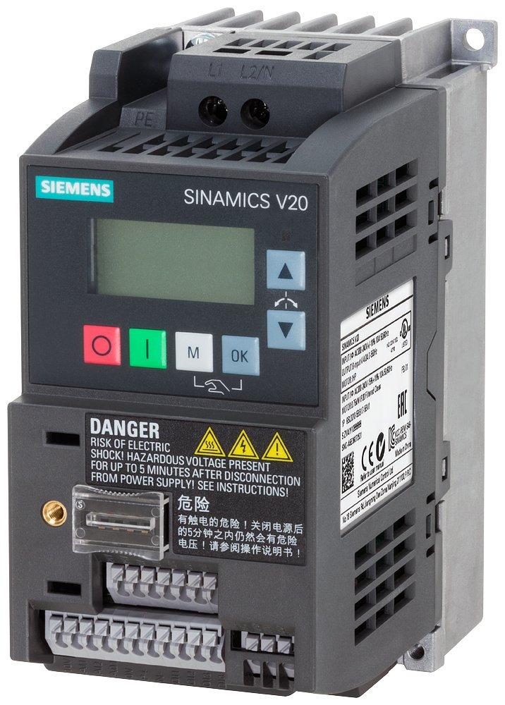 Frequenzumrichter 0,55kW C1 1x 240V 4DI 2DO 2AI 1AO USS/MODBUS RTU