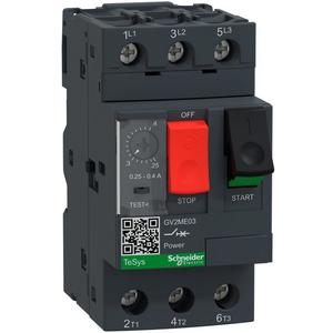 Leistungsschalter für Motorschutz 0 25- 0 40A GV2-ME03