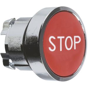 Drucktaster mit Beschriftung-STOP ZB4-BA434