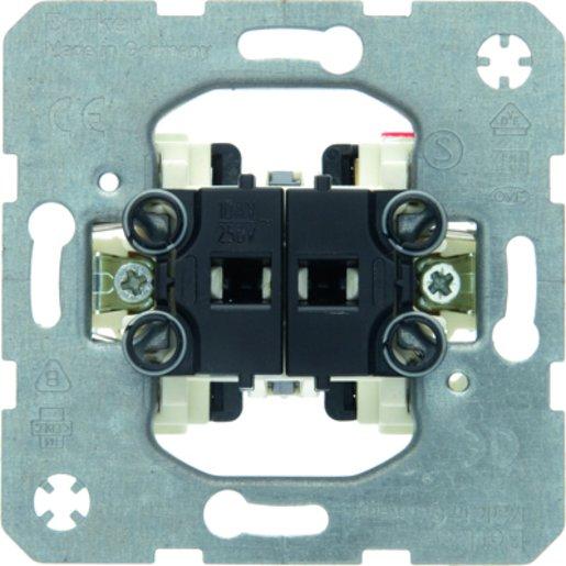 Wippentaster Modul Einsatz 2 Schließer gemeinsame Eingangsklemme