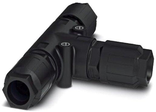 T-Verteiler&nbsp;-&nbsp;QPD T 4PE6,0 3X9-14 BK