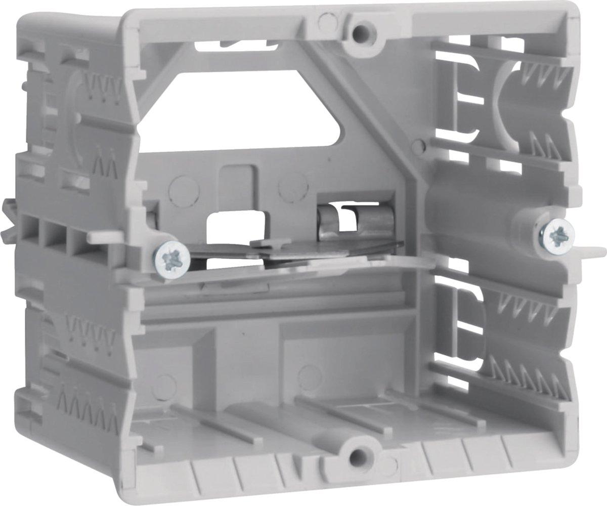Geräteeinbaudose C-Profil HxB 50x65 grau