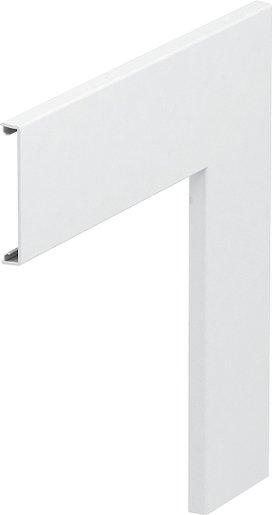 Oberteil halogenfrei Flachwinkel glatt PC / ABS reinweiß 9010