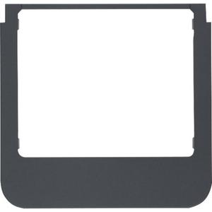 Designrahmen Q.1 rund anthrazit matt