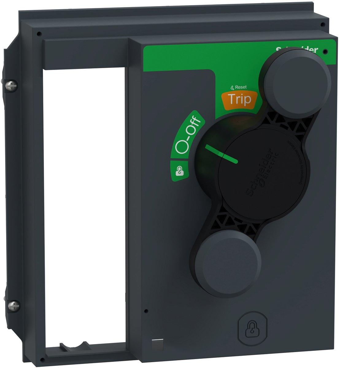 Front-Drehgriff NS 630b-1600 schwarzer Griff
