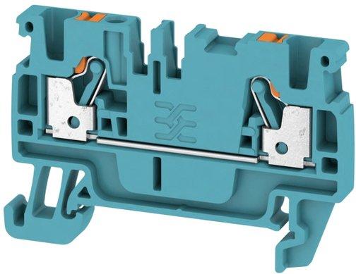 Durchgangsreihenklemme 0,5 - 2,5 mm² blau