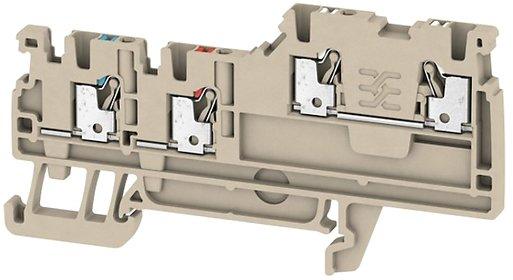 Initiator - Aktor - Reihenklemme 1,5 dunkelbeige