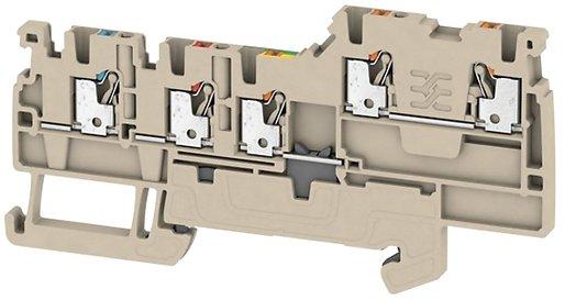 Initiator - Aktor - Reihenklemme 1,5 dunkelbeige
