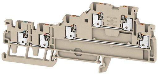 Initiator - Aktor - Reihenklemme 1,5 dunkelbeige