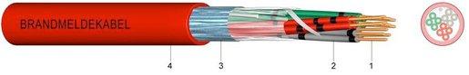 Brandmeldekabel JB-Y(ST)Y 6X2x0,8 Eca - 50m Bund