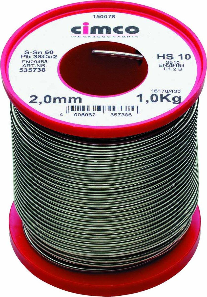 Elektroniklot 2,0mm 500g DIN EN 29453 Einwegspule