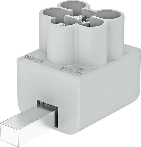 Anschlussklemme 3x16mm² lichtgrau 7035