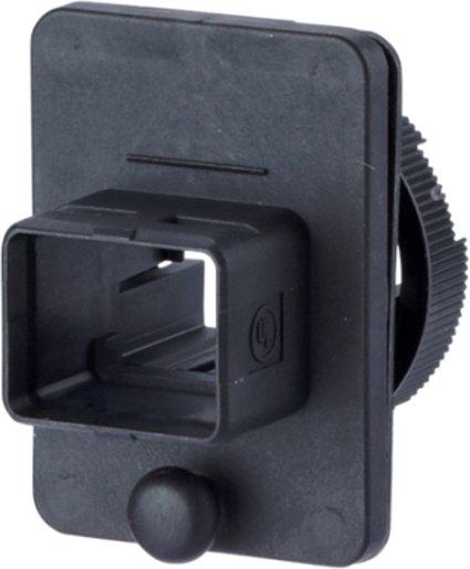 Flanschgehäuse mit Push-Pull-Verschluß Industry IP67 V4 bulkhead