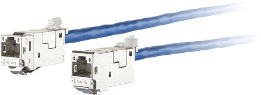 E-DAT modul Kat.6A 8(8) Buchse T568A 12 Stück