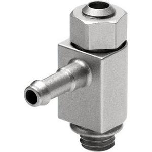 Drossel-Rückschlagventil PK-3 einstellbar über Schlitzschraube